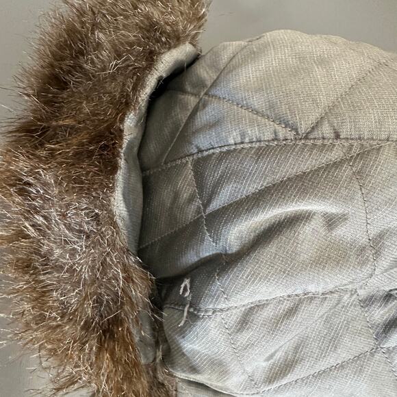 Eddie Bauer Silver Trapper Hat Warm Adult Small Medium - Picture 5 of 9